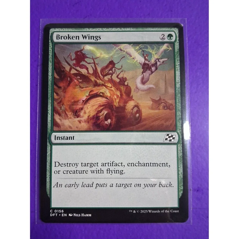 NM Broken Wings, MTG, Aetherdrift, Magic the Gathering, 156